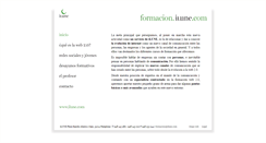 Desktop Screenshot of formacion.ilune.com